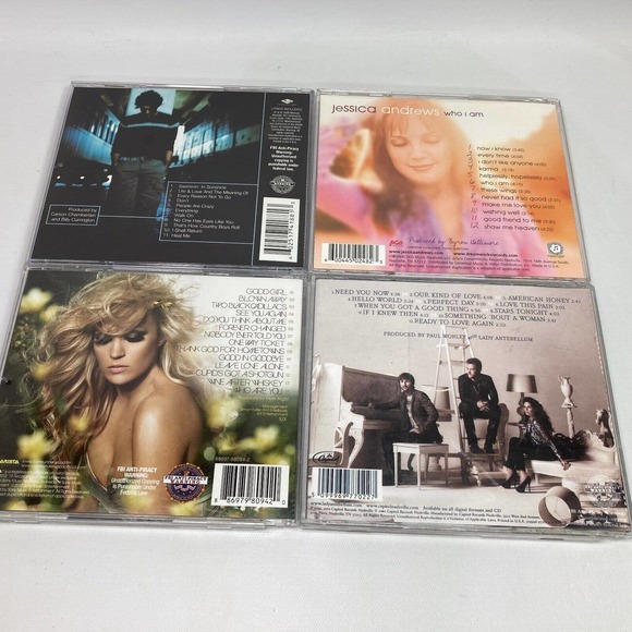 Billy Currington, Carrie Underwood, Lady Antebellum, & Jessica Andrews CD LOT - Picture 5 of 5